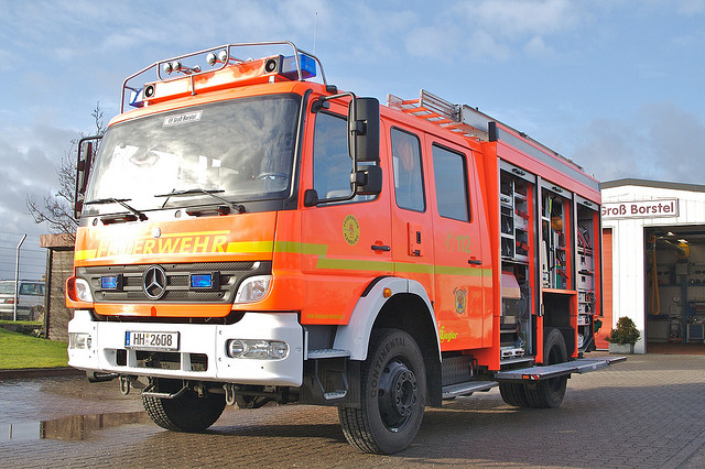 Feuerwehrfahrzeug der FF Hamburg