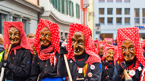 Hexen auf der alemannischen Fasnacht 