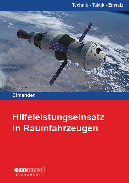 Buchcover Hilfeleistungseinsatz in Raumfahrzeugen